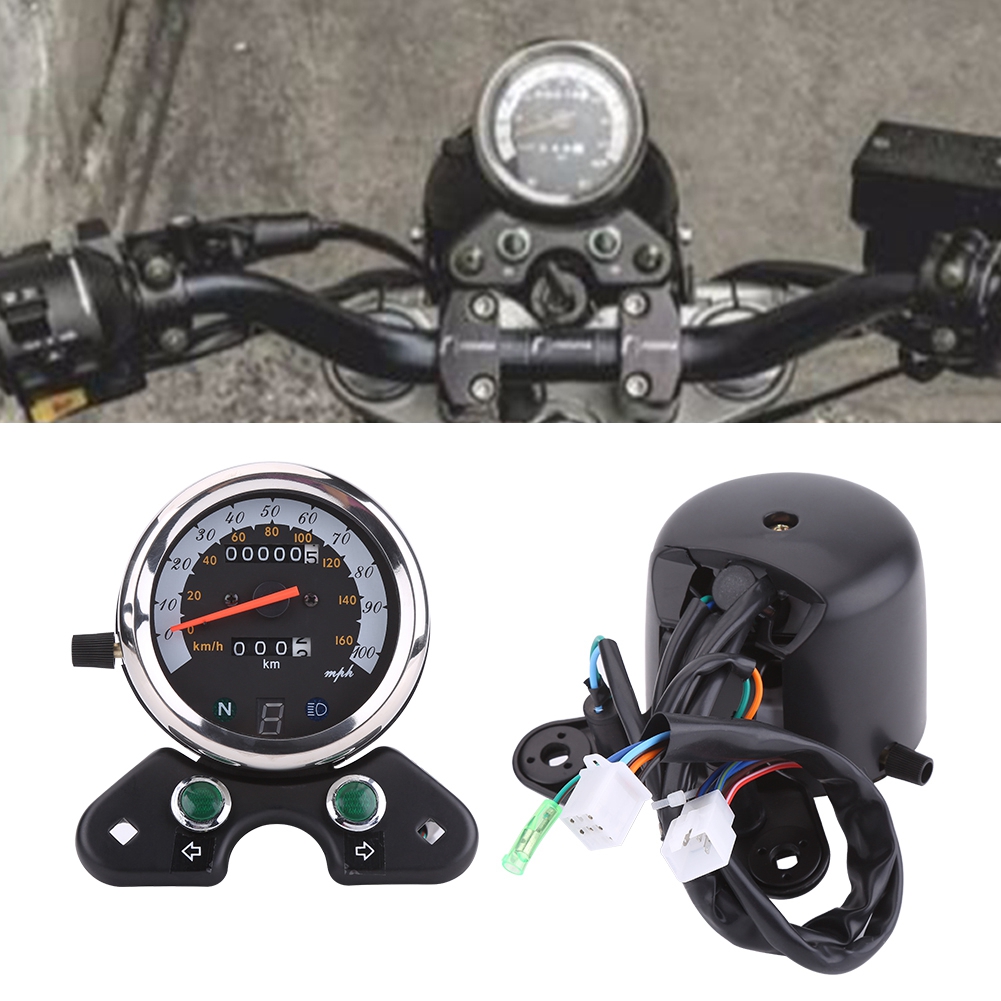 Motorcycle Gear Display - Motorcycle Speedometer Meter Motorcycle Dual Odometer