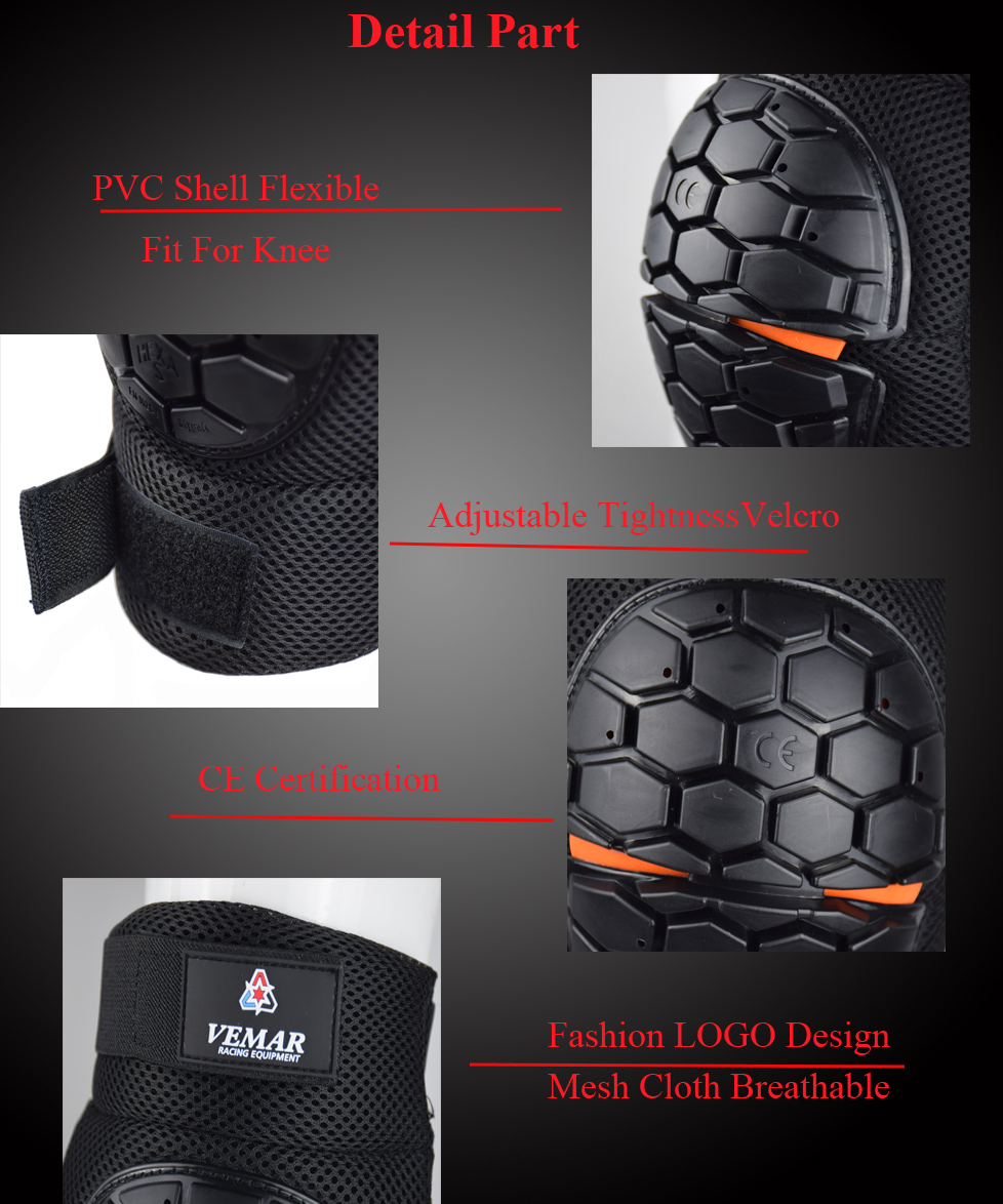 Motocross Knee Pads Elbow Prot - Motorcycle Gear Cycle ulasan dan harga
