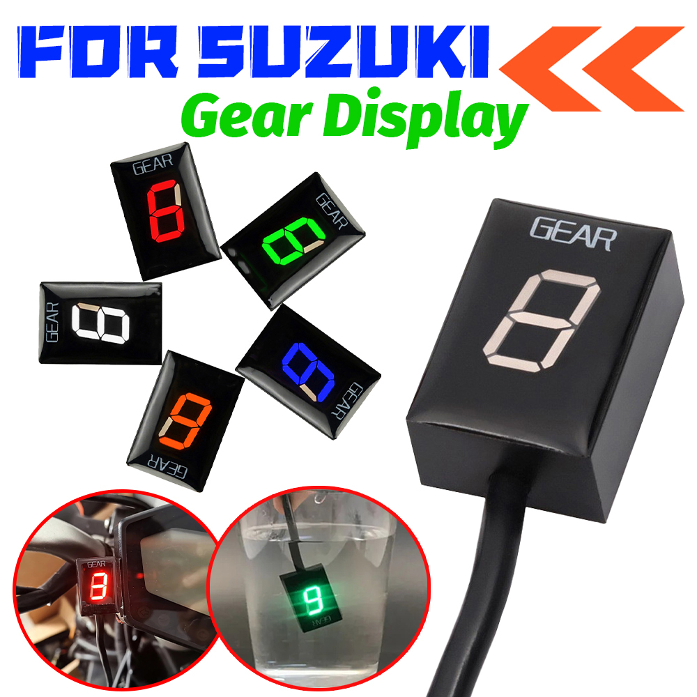 1-6 LED Gear Indicator Speed D - Motorcycle Gear Display ulasan dan harga