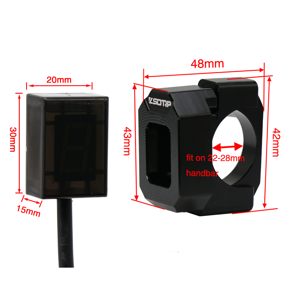 ZSDTRP 6 Speed Universal Motor - Motorcycle Gear Display ulasan dan harga