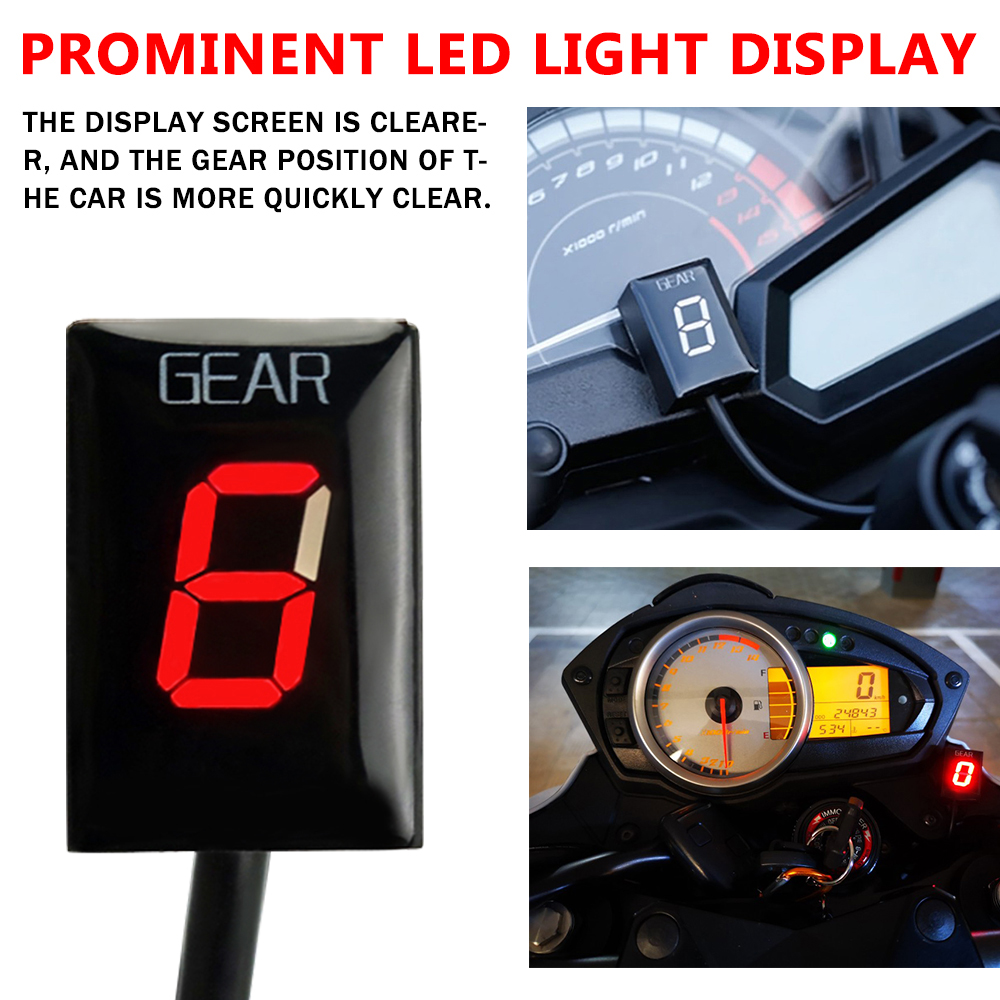 For Kawasaki Z750 Z1000 Z-750  - Motorcycle Gear Display ulasan dan harga
