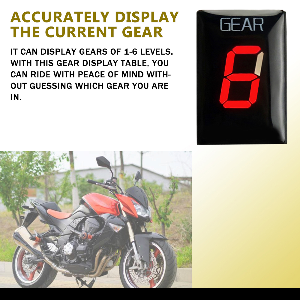 For Kawasaki Z750 Z1000 Z-750  - Motorcycle Gear Display ulasan dan harga