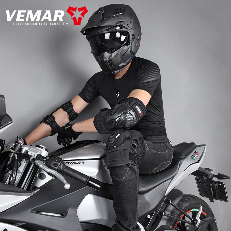 4Pcs Motorcycle Knee Elbow Pad - Motorcycle Gear Women ulasan dan harga