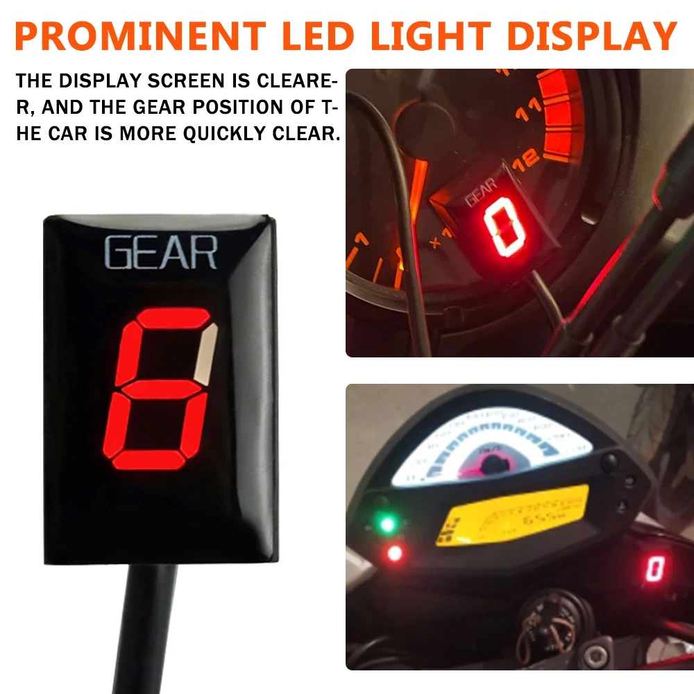 For YAMAHA YZF-R1 YZFR1 YZF-R6 - Motorcycle Gear Display ulasan dan harga